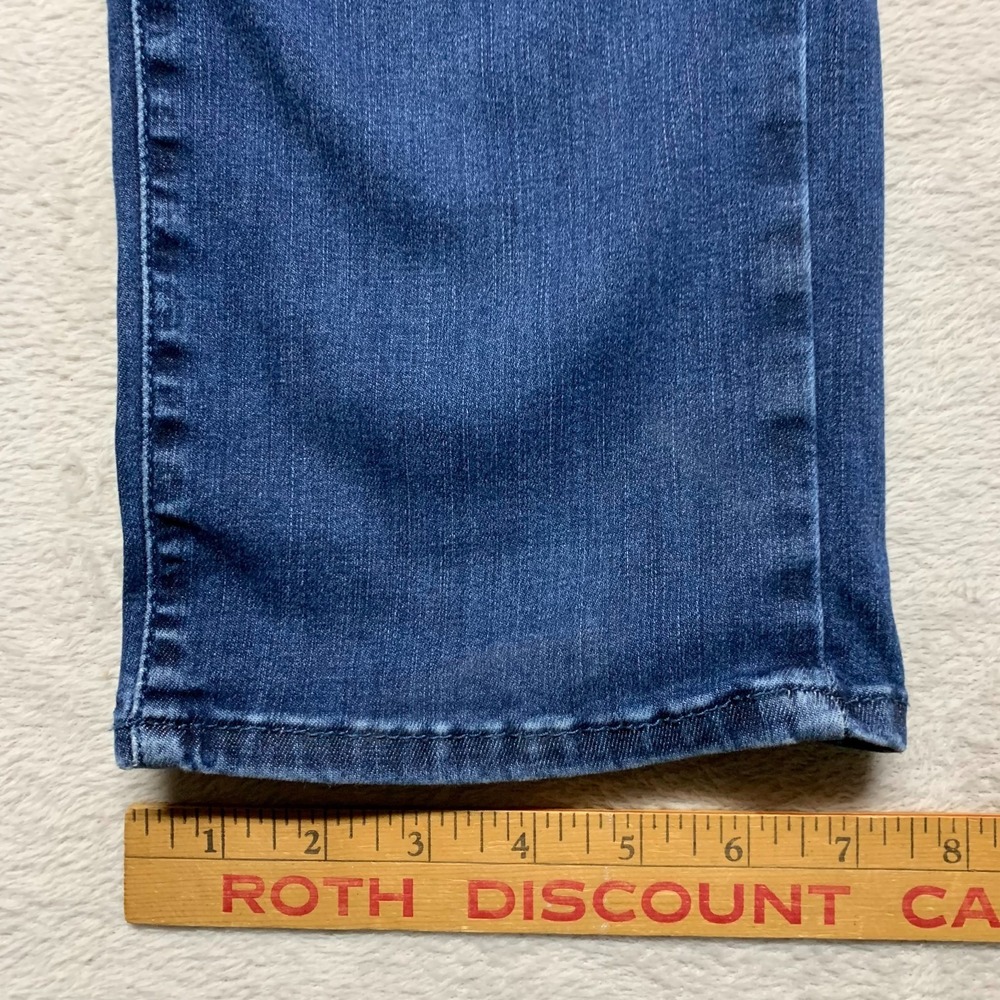 Brax Feel Good Blue Planet Mary Stretch Dark Wash Blue Jeans Womens 34 x 31 - Picture 8 of 8